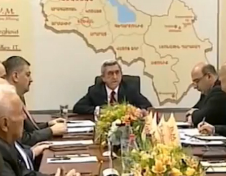 Նախագահ Սերժ Սարգսյանը հանդիպել է Հայաստանի հանքարդյունաբերական ընկերությունների ղեկավարների հետ
